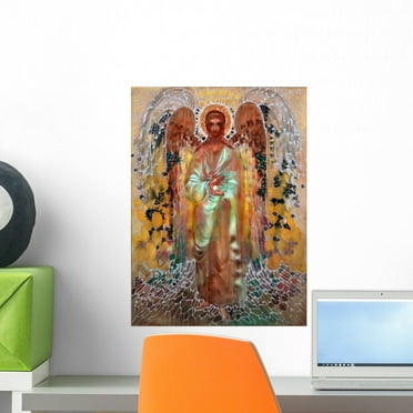 Wallmonkeys Grand Vitrail Chartres Wall Mural Peel and Stick Graphic WM287873 30 in H x 20 in W Wallmonkeys Grand Vitrail Chartres Wall Mural Peel and Stick Graphic WM287873 30 in H x 20 in W